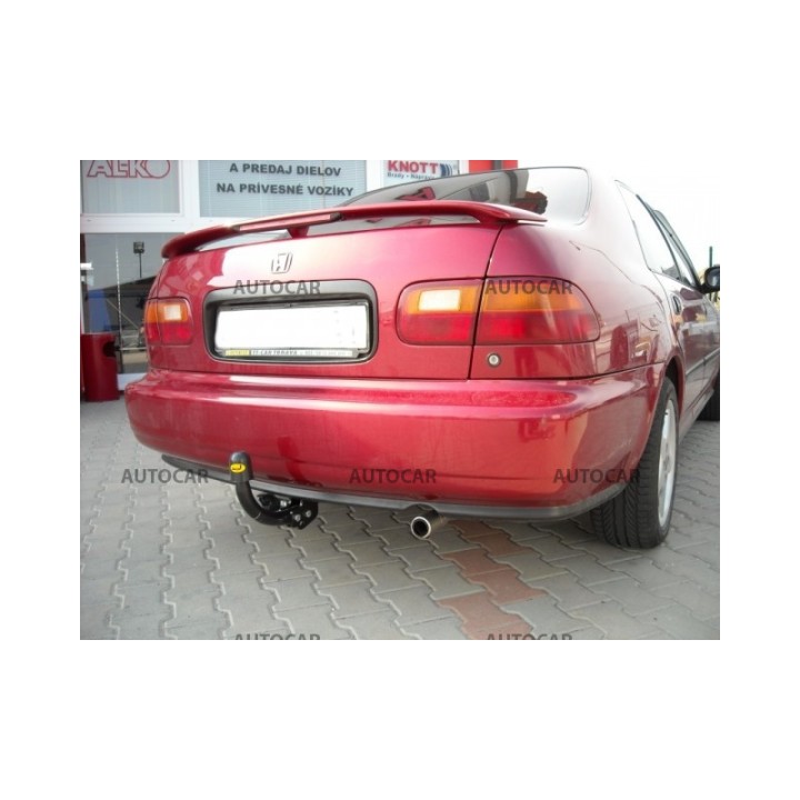 Towbar, Auto-Hak, Semi-Detachable System, Honda Civic 4-Door 1996 - 1998 - EDK.ro