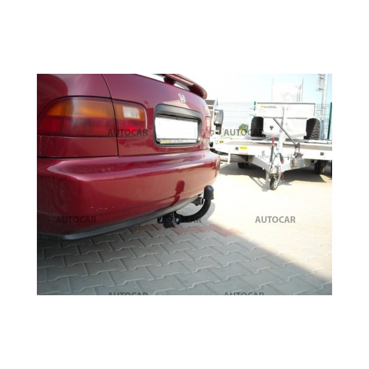 Towbar, Auto-Hak, Semi-Detachable System, Honda Civic 4-Door 1996 - 1998 - EDK.ro