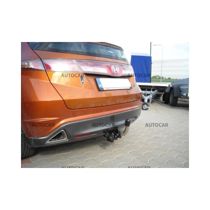 Towbar, Auto-Hak, Automatic Detachable System, Honda Civic 5-Door 2005 - 2012 - EDK.ro