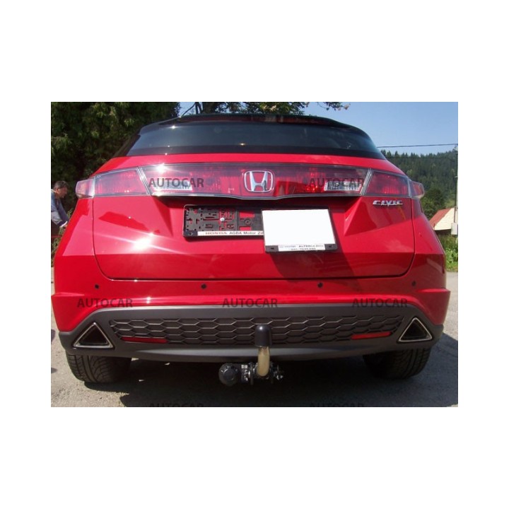 Towbar, Auto-Hak, Automatic Detachable System, Honda Civic 5-Door 2005 - 2012 - EDK.ro