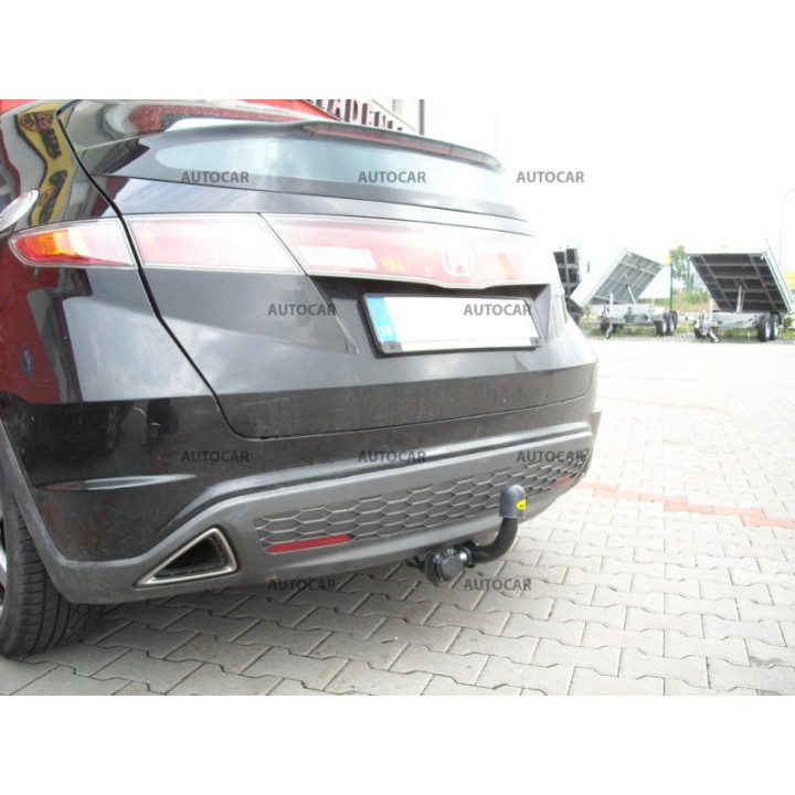 Towbar, Auto-Hak, Semi-Detachable System, Honda Civic 5-Door 2005 - 2012 - EDK.ro