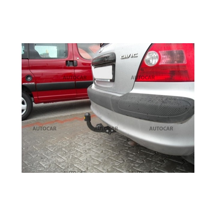 Towbar, Auto-Hak, Semi-Detachable System, Honda Civic 5-Door 2001 - 2005 - EDK.ro