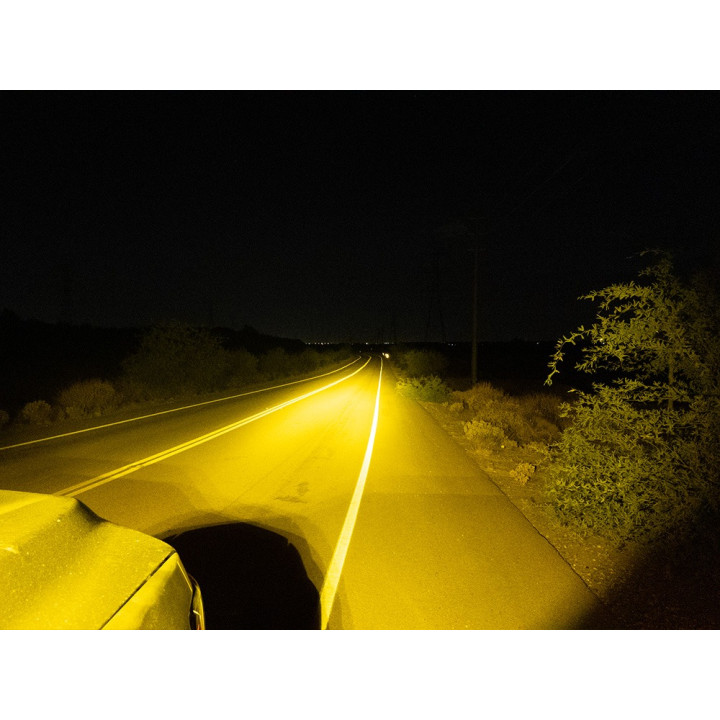 EC Approved LED Projector, Lazer Lamps RacePod - Amber Spot, Luminous Flux 5,760Lm, Power 80W - EDK.ro