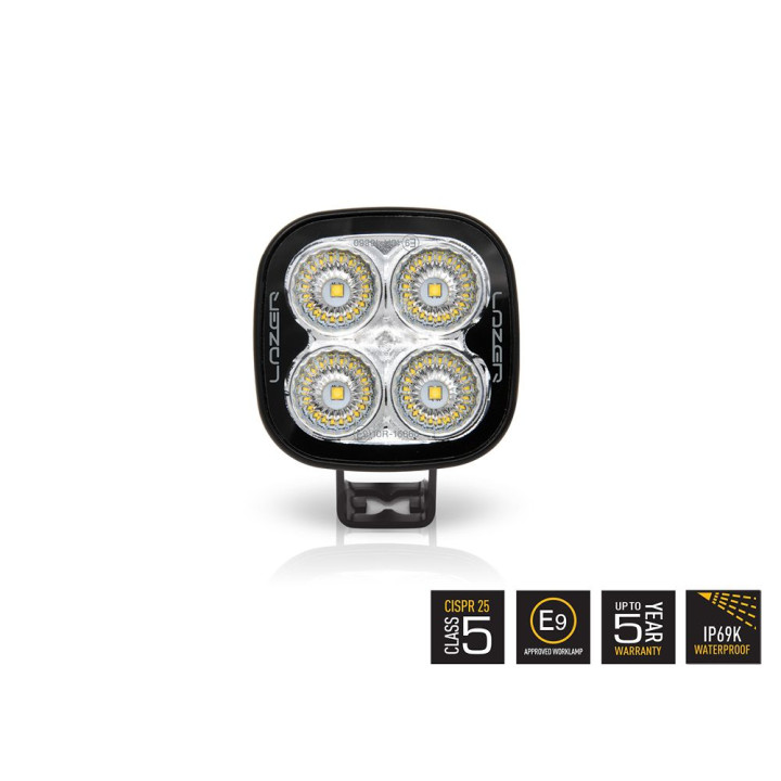 Proiector LED Omologat, Lazer Lamps Utility-25, Flux Luminos 3,016Lm, Putere 25W - EDK.ro
