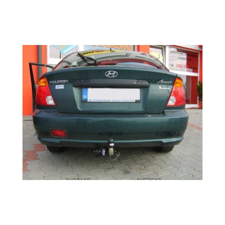Cârlig de Remorcare, Auto-Hak, Sistem Demontabil Automat, Hyundai Accent 4 Uși 2000 - 2006 - EDK.ro