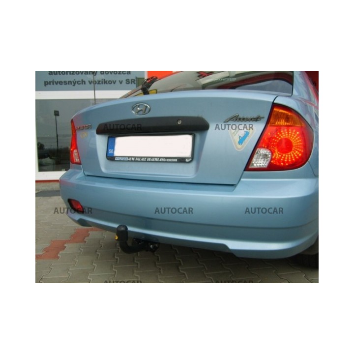 Cârlig de Remorcare, Auto-Hak, Sistem Semi-Demontabil, Hyundai Accent 3/5 Uși 2000 - 2006 - EDK.ro