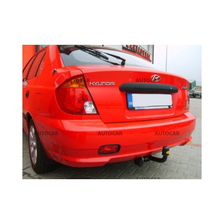 Towbar, Auto-Hak, Semi-Detachable System, Hyundai Accent 3/5-Door 2000 - 2006 - EDK.ro