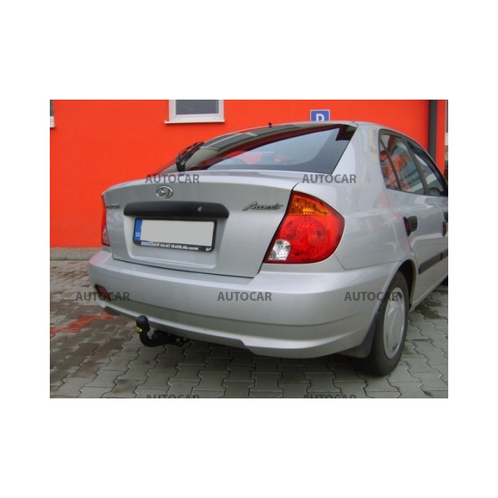 Cârlig de Remorcare, Auto-Hak, Sistem Semi-Demontabil, Hyundai Accent 3/5 Uși 2000 - 2006 - EDK.ro