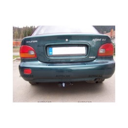 Towbar, Auto-Hak, Automatic Detachable System, Hyundai Accent 4-Door 1995 - 1999 - EDK.ro