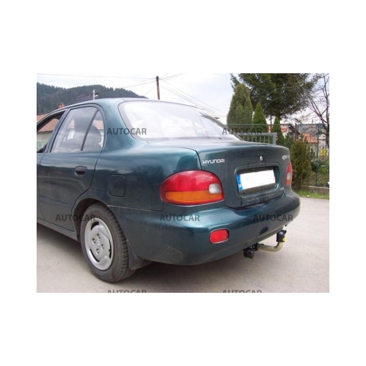 Cârlig de Remorcare, Auto-Hak, Sistem Demontabil Automat, Hyundai Accent 4 Uși 1995 - 1999 - EDK.ro