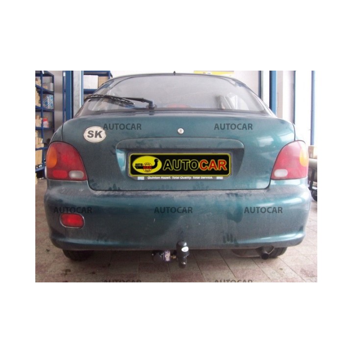 Cârlig de Remorcare, Auto-Hak, Sistem Semi-Demontabil, Hyundai Accent 4 Uși 1995 - 1999 - EDK.ro
