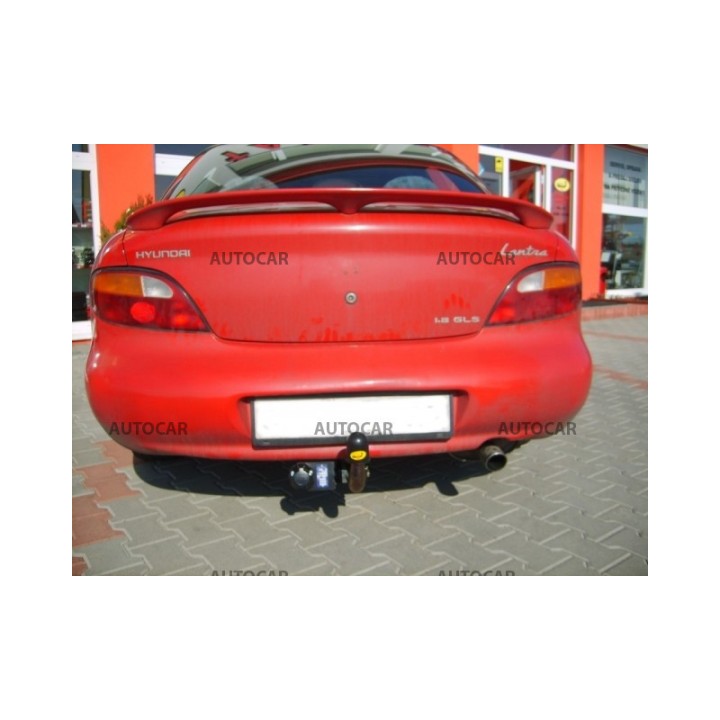 Cârlig de Remorcare, Auto-Hak, Sistem Semi-Demontabil, Hyundai Lantra 4 Uși 1995 - 2000 - EDK.ro