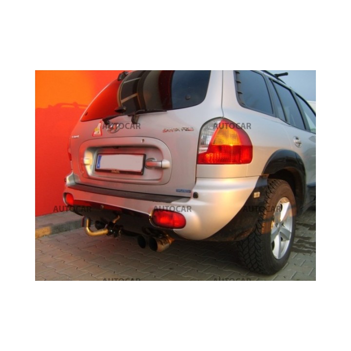 Towbar, Auto-Hak, Automatic Detachable System, Hyundai Santa Fe 5-Door 2000 - 2005 - EDK.ro