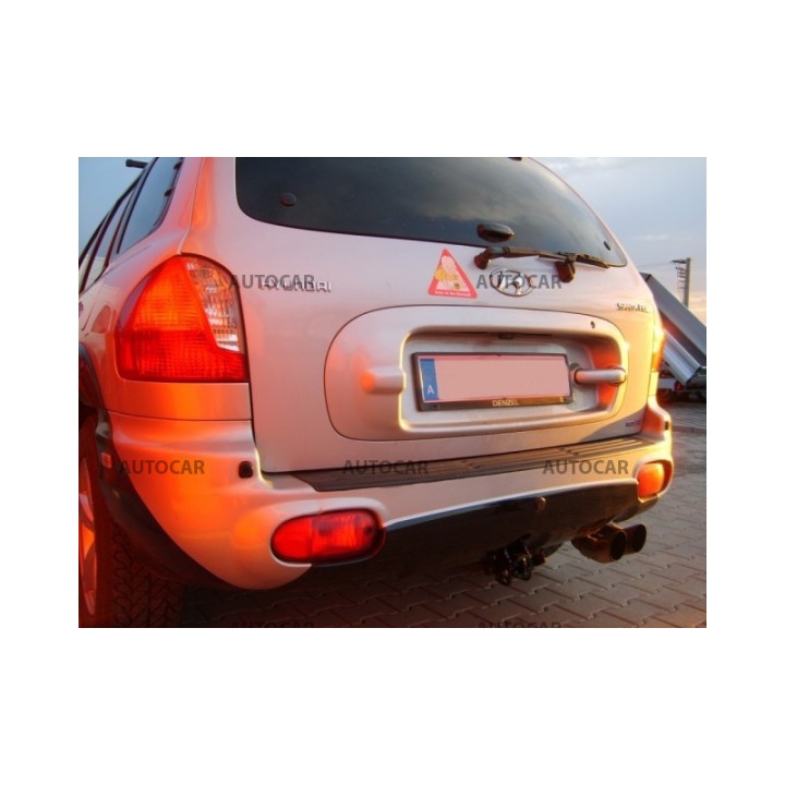 Cârlig de Remorcare, Auto-Hak, Sistem Demontabil Automat, Hyundai Santa Fe 5 Uși 2000 - 2005 - EDK.ro