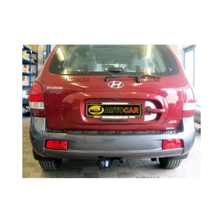 Cârlig de Remorcare, Auto-Hak, Sistem Demontabil Automat, Hyundai Santa Fe 5 Uși 2000 - 2005 - EDK.ro