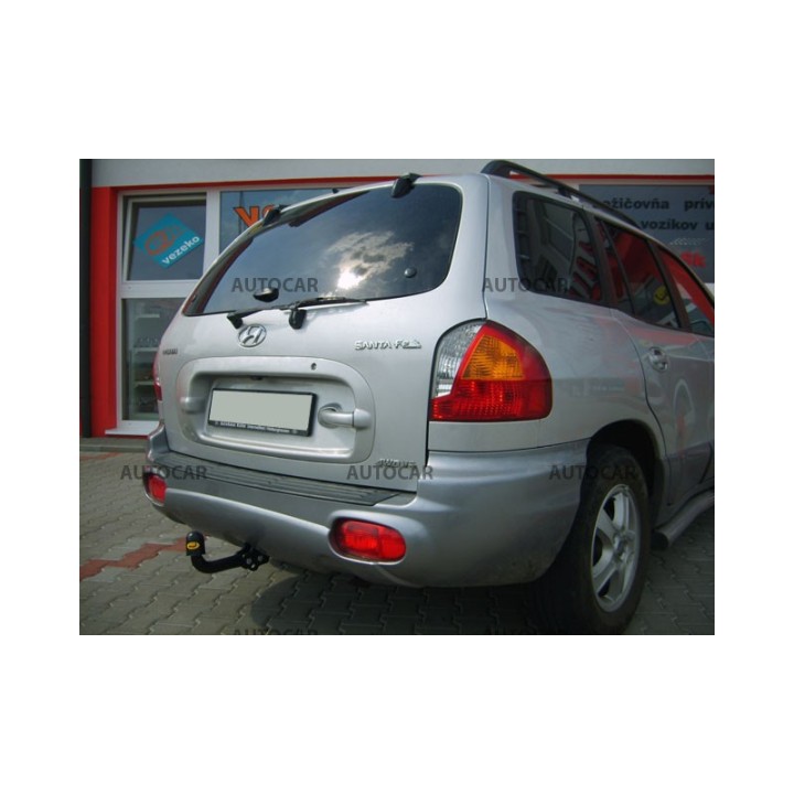 Cârlig de Remorcare, Auto-Hak, Sistem Semi-Demontabil, Hyundai Santa Fe 5 Uși 2000 - 2005 - EDK.ro