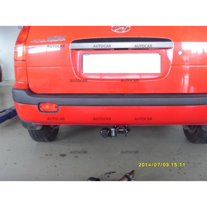 Cârlig de Remorcare, Auto-Hak, Sistem Demontabil Automat, Hyundai Matrix 2001 - Prezent - EDK.ro