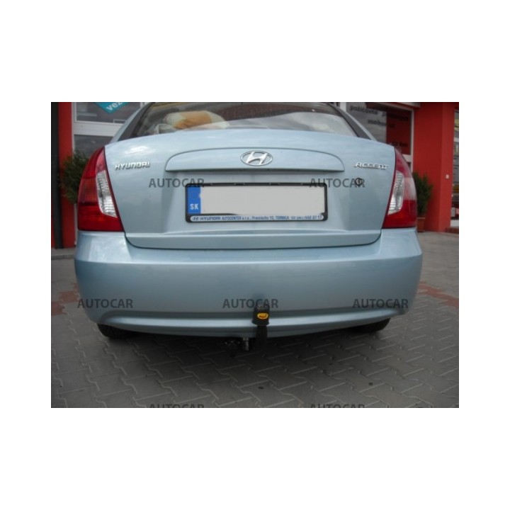 Towbar, Auto-Hak, Semi-Detachable System, Hyundai Accent 4-Door 2006 - Present - EDK.ro
