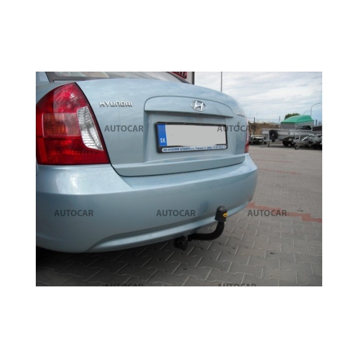 Towbar, Auto-Hak, Semi-Detachable System, Hyundai Accent 4-Door 2006 - Present - EDK.ro