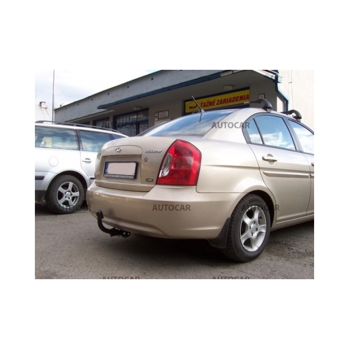 Towbar, Auto-Hak, Semi-Detachable System, Hyundai Accent 4-Door 2006 - Present - EDK.ro