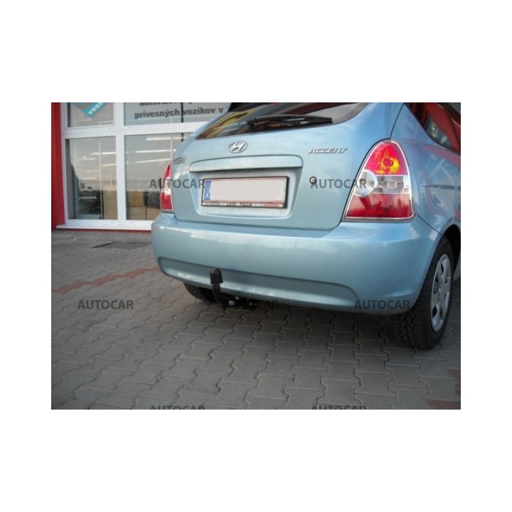 Towbar, Auto-Hak, Automatic Detachable System, Hyundai Accent 4-Door 2006 - Present - EDK.ro