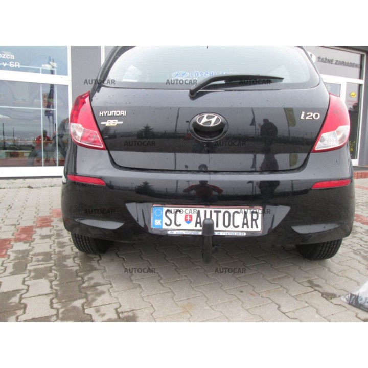 Towbar, Auto-Hak, Vertical Detachable System, Hyundai i20 5-Door 2009 - 2014 - EDK.ro