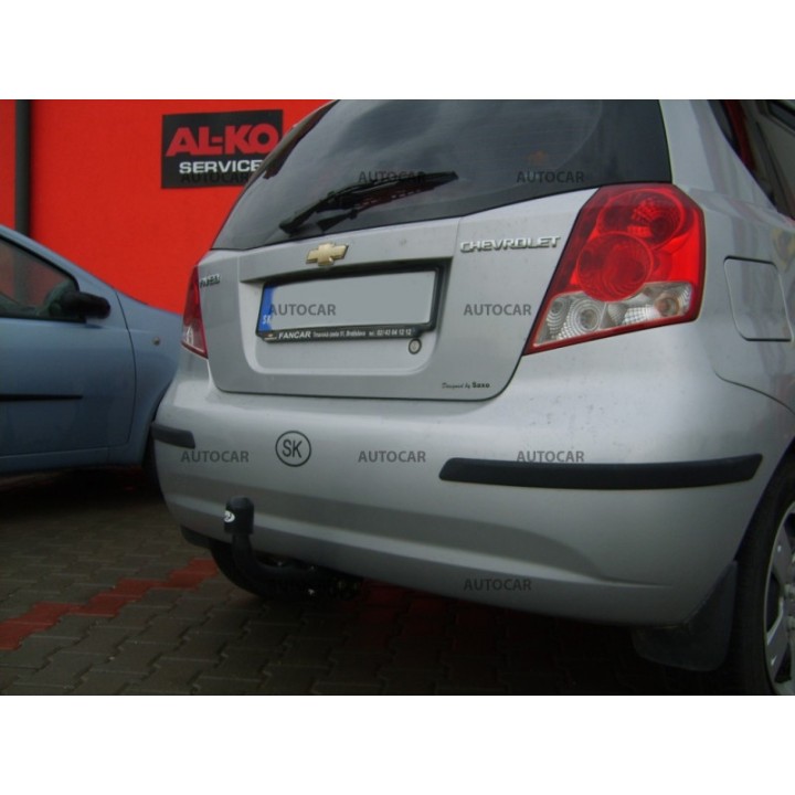 Towbar, Auto-Hak, Semi-Detachable System, Chevrolet Aveo 3/5-Door 2002 - 2008 - EDK.ro