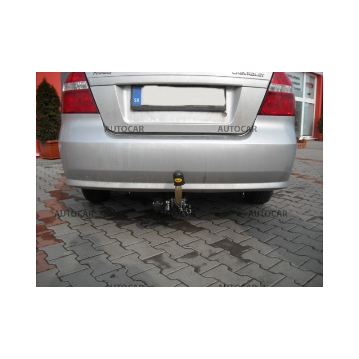 Cârlig de Remorcare, Auto-Hak, Sistem Demontabil Automat, Chevrolet Aveo 4 Uși 2006 - 2011 - EDK.ro