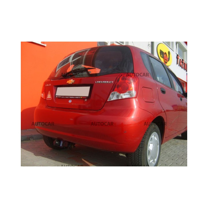 Cârlig de Remorcare, Auto-Hak, Sistem Demontabil Automat, Chevrolet Kalos 3/5 Uși 2002 - 2008 - EDK.ro
