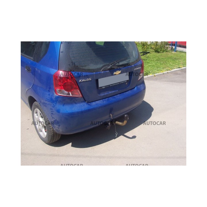 Towbar, Auto-Hak, Automatic Detachable System, Chevrolet Kalos 3/5-Door 2002 - 2008 - EDK.ro