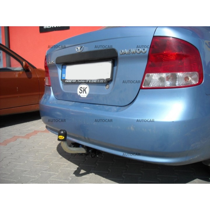 Cârlig de Remorcare, Auto-Hak, Sistem Demontabil Automat, Chevrolet Kalos 4 Uși 2002 - 2008 - EDK.ro