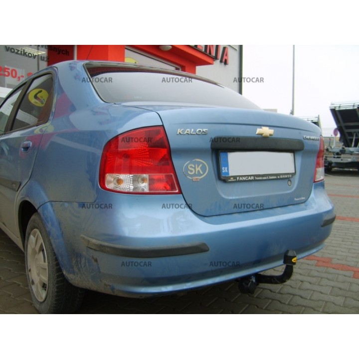 Cârlig de Remorcare, Auto-Hak, Sistem Semi-Demontabil, Chevrolet Kalos 4 Uși 2002 - 2008 - EDK.ro