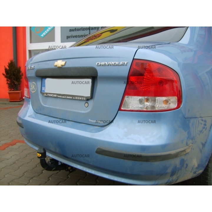 Cârlig de Remorcare, Auto-Hak, Sistem Semi-Demontabil, Chevrolet Kalos 4 Uși 2002 - 2008 - EDK.ro