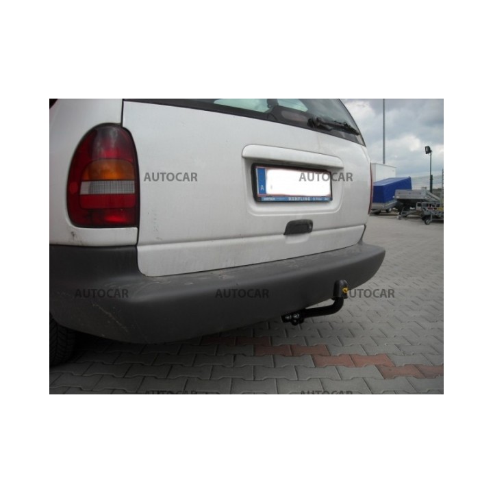 Towbar, Auto-Hak, Semi-Detachable System, Chrysler Voyager Van 1996 - 2001 - EDK.ro