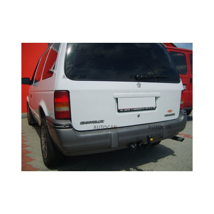 Cârlig de Remorcare, Auto-Hak, Sistem Semi-Demontabil, Chrysler Voyager Van 1991 - 1996 - EDK.ro