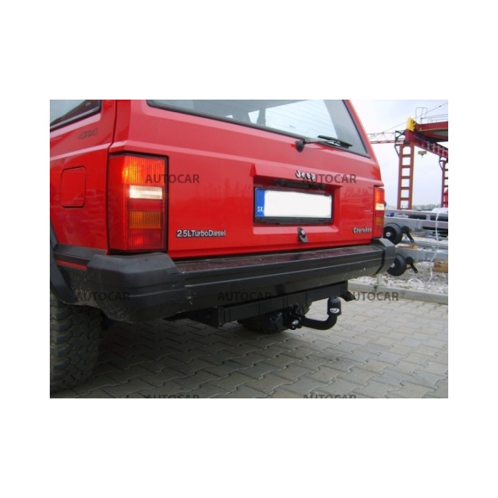 Cârlig de Remorcare, Auto-Hak, Sistem Semi-Demontabil, Jeep Cherokee 1988 - 2001 - EDK.ro