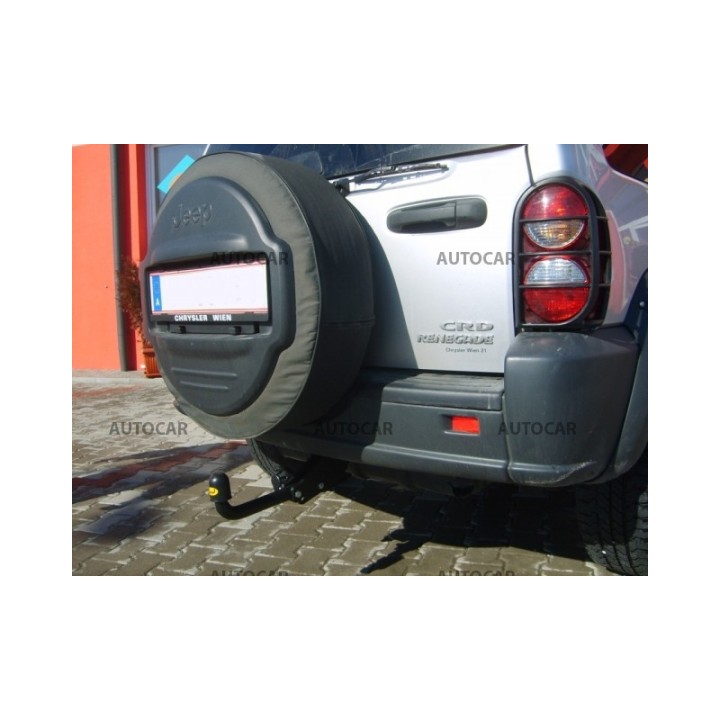 Cârlig de Remorcare, Auto-Hak, Sistem Semi-Demontabil, Jeep Cherokee 2001 - 2007 - EDK.ro