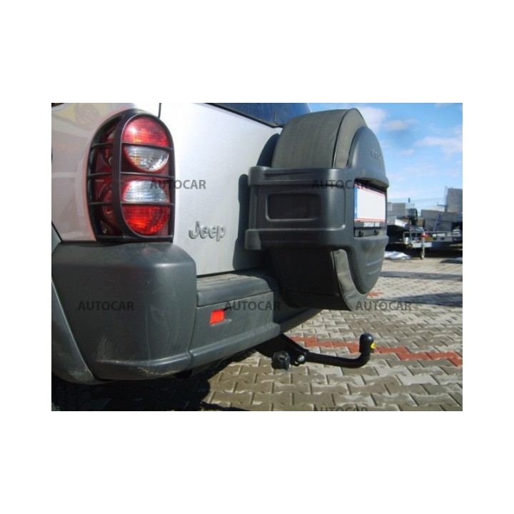 Cârlig de Remorcare, Auto-Hak, Sistem Semi-Demontabil, Jeep Cherokee 2001 - 2007 - EDK.ro