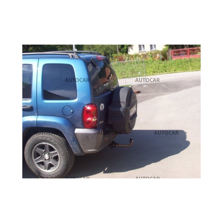 Towbar, Auto-Hak, Semi-Detachable System, Jeep Cherokee 2001 - 2007 - EDK.ro
