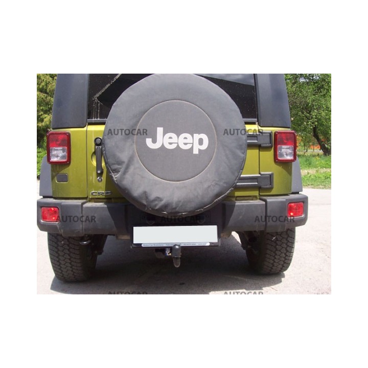 Towbar, Auto-Hak, Semi-Detachable System, Jeep Wrangler 1996 - 2006 - EDK.ro