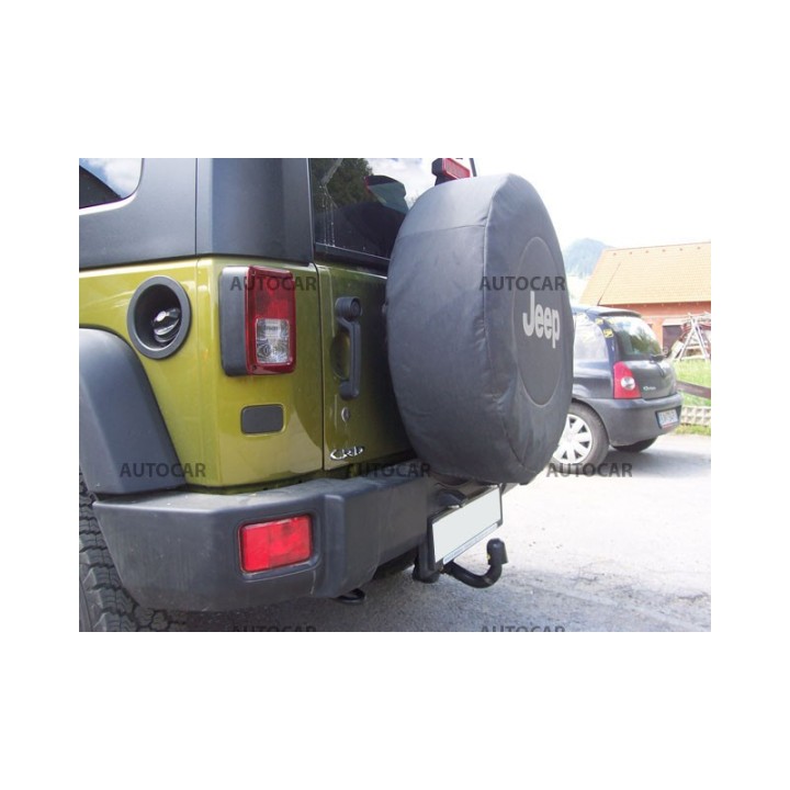 Cârlig de Remorcare, Auto-Hak, Sistem Semi-Demontabil, Jeep Wrangler 1996 - 2006 - EDK.ro