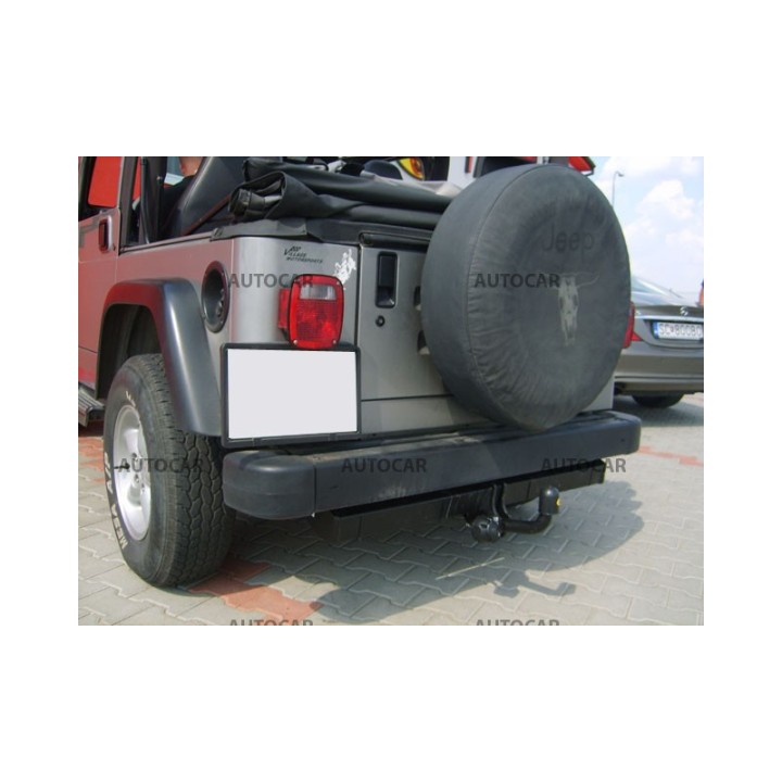 Towbar, Auto-Hak, Semi-Detachable System, Jeep Wrangler 1996 - 2006 - EDK.ro