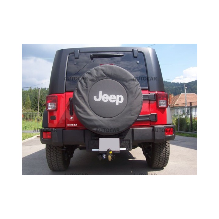 Towbar, Auto-Hak, Semi-Detachable System, Jeep Wrangler 1996 - 2006 - EDK.ro