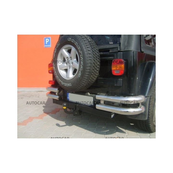 Cârlig de Remorcare, Auto-Hak, Sistem Semi-Demontabil, Jeep Wrangler 1996 - 2006 - EDK.ro