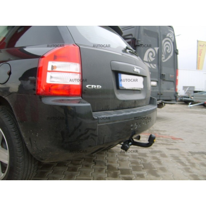 Cârlig de Remorcare, Auto-Hak, Sistem Semi-Demontabil, Jeep Compass 2006 - 2016 - EDK.ro