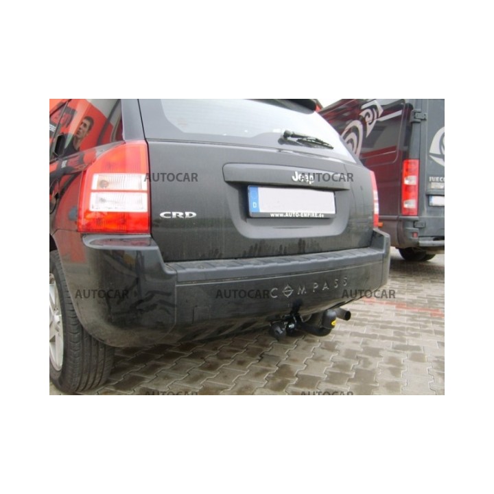 Cârlig de Remorcare, Auto-Hak, Sistem Demontabil Automat, Jeep Compass 2006 - 2016 - EDK.ro