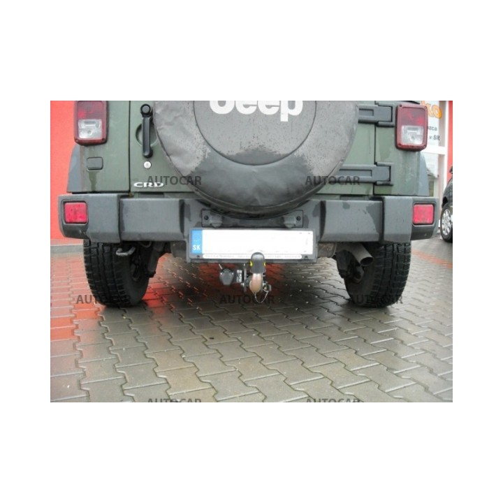 Towbar, Auto-Hak, Automatic Detachable System, Jeep Wrangler 2006 - 2017 - EDK.ro