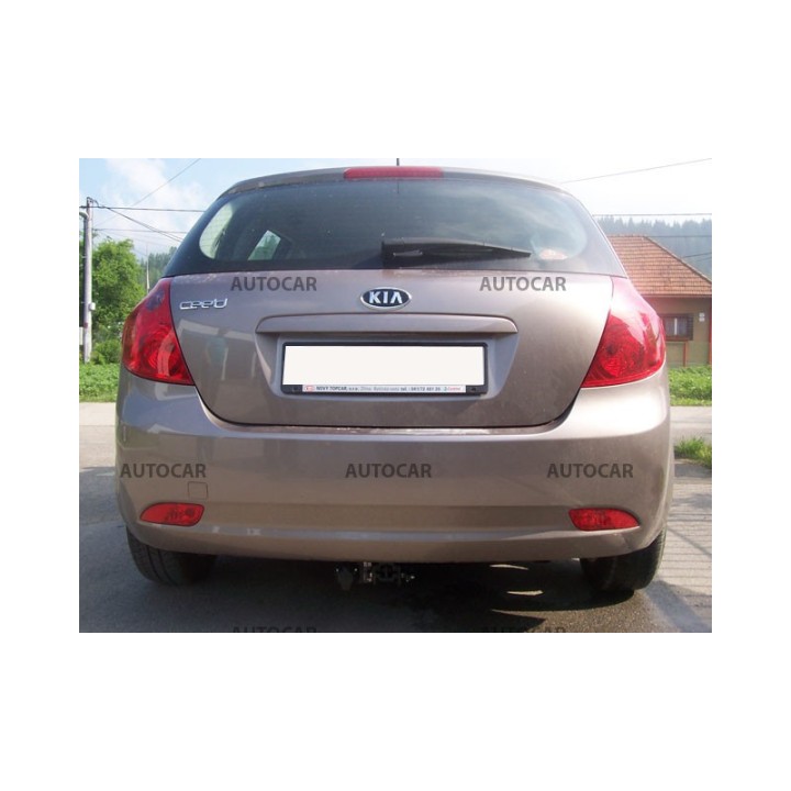 Cârlig de Remorcare, Auto-Hak, Sistem Demontabil Automat, Kia Ceed 5 Uși 2007 - 2012 - EDK.ro