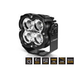 EC Approved LED Projector, Lazer Lamps Utility 80 (Gen 2) with Slimline Mounting Kit (ADR EC Approved), Luminous Flux 8,820Lm, P