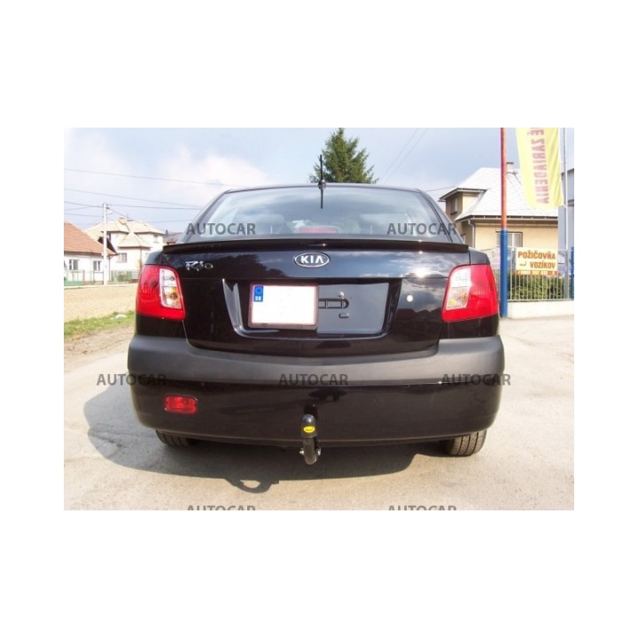 Towbar, Auto-Hak, Semi-Detachable System, Kia Rio 4-Door 2005 - 2011 - EDK.ro